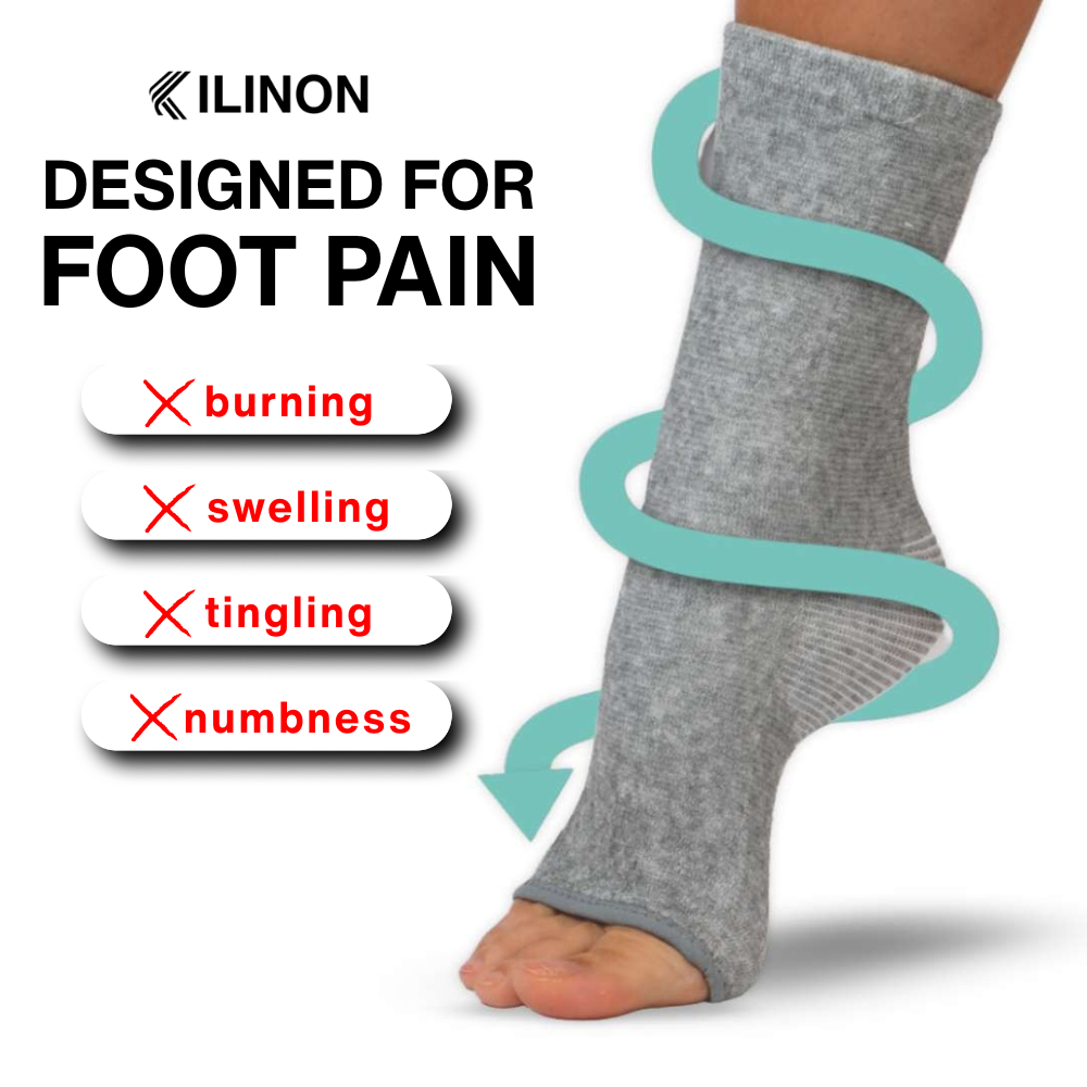 KILINON™ Premium Anti-Fatigue Bamboo Footsleeves - Kilinon